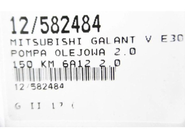 Čerpadlo oleje    Mitsubishi Galant   6