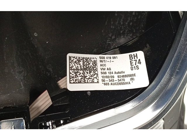 Руль Volkswagen Golf VII 2013 - 2019 года 5G0419091