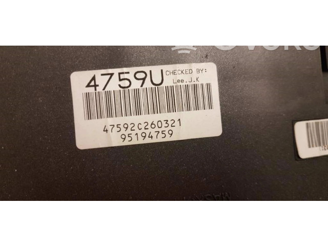 Панель приборов 95194759   Chevrolet Meriva       