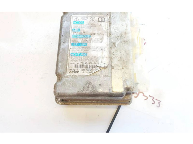 Блок подушек безопасности 77960segg811m, 77960-seg-g811-m Honda Accord