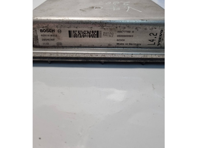 Блок управления двигателя 08677708A, 0281010319 Volvo V70