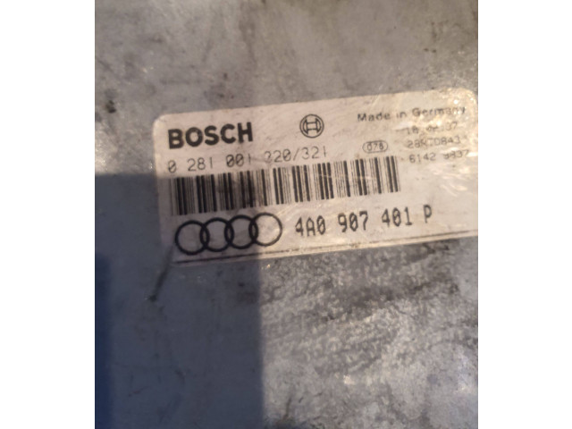 Řídící jednotka 4A0907401P, 0281001320   Audi A6 S6 C4 4A 1996