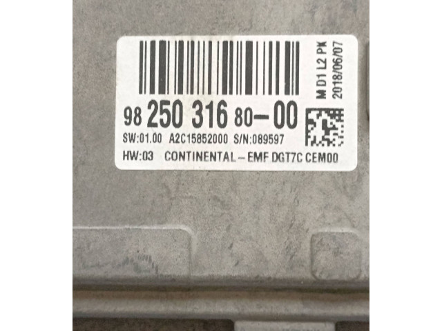 Дисплей    9825031680, 089597   Peugeot Expert