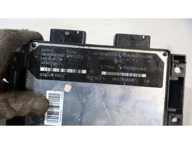 Řídící jednotka Citroen Berlingo 2003