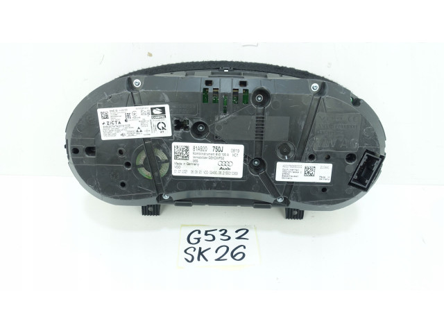 Панель приборов 81A920750J, 81A920750J Audi Q2 -