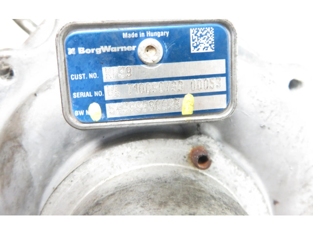 Turbodmychadlo Турбина 54399880093 Fiat Sedici D20AA