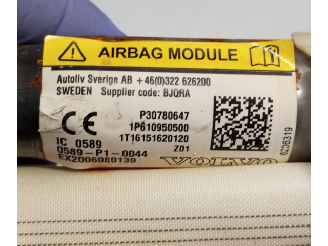 Надувная подушка для крыши 30780647   Volvo S60