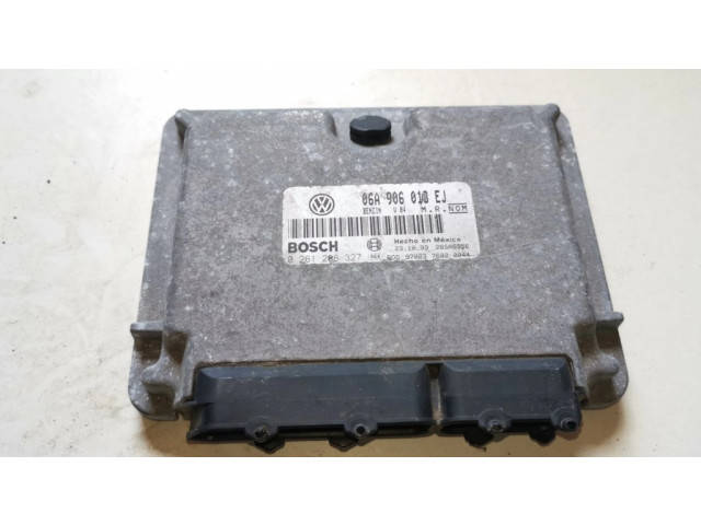 Блок управления двигателя 06A906018EJ, 0261206327 Volkswagen New Beetle