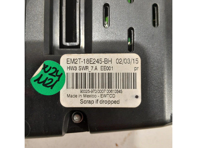 Блок управления климат-контролем EM2T18E245BJ, A13009253 Ford S-MAX