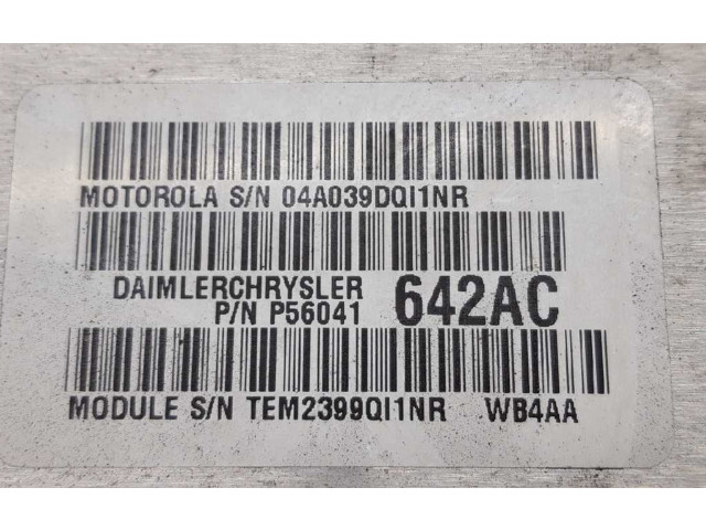 Блок управления двигателем Блок управления P56041642AC, TEM2399QI1NR Jeep Grand Cherokee (WJ)