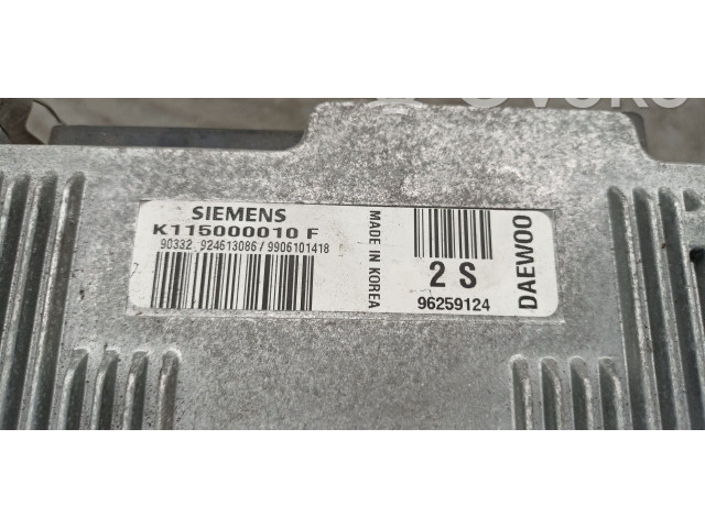 Řídící jednotka K115000010F, 96259124 Daewoo Matiz