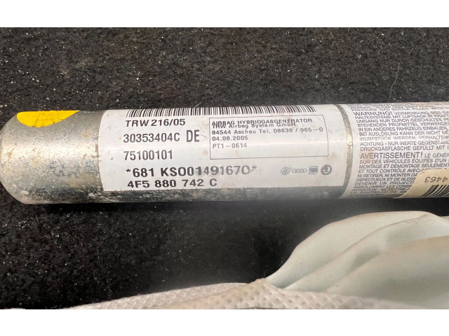 Боковая подушка безопасности 4F5880742C, 75100101 Audi A6 S6 C6 4F