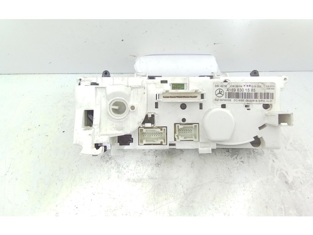 Блок управления климат-контролем A1698301585, A1698301585 Mercedes-Benz A W169