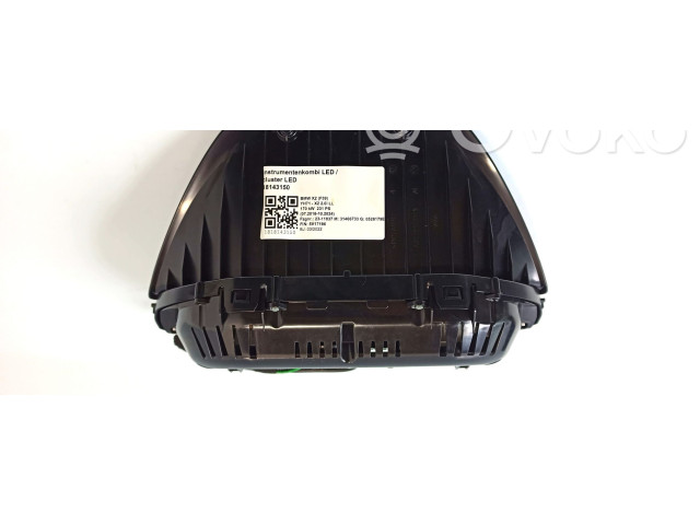 Přístrojová deska BMW X2 F39 2022 027135, 62105A3B681