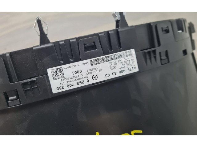 Панель приборов A1769003303, 0263700338   Mercedes-Benz A W176       