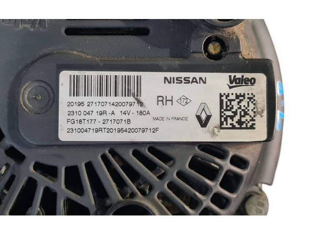 Генератор 231004719R Dacia Dokker