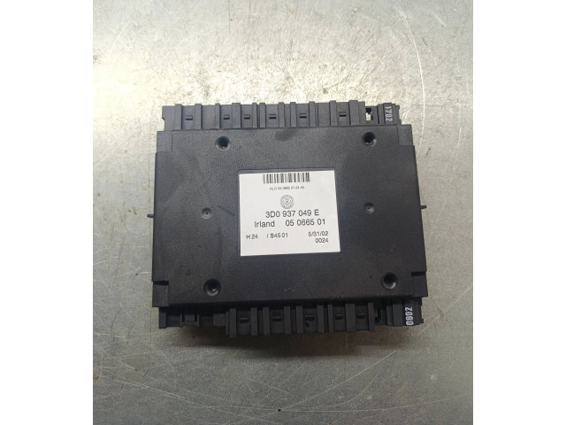 Блок комфорта 3D0937049E   Volkswagen Phaeton   