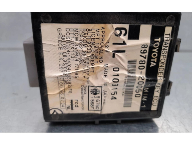 Řídící jednotka 8978020050 Toyota Celica T200