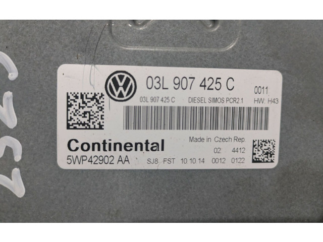 Řídící jednotka 03L907425C   Volkswagen Caddy 2014