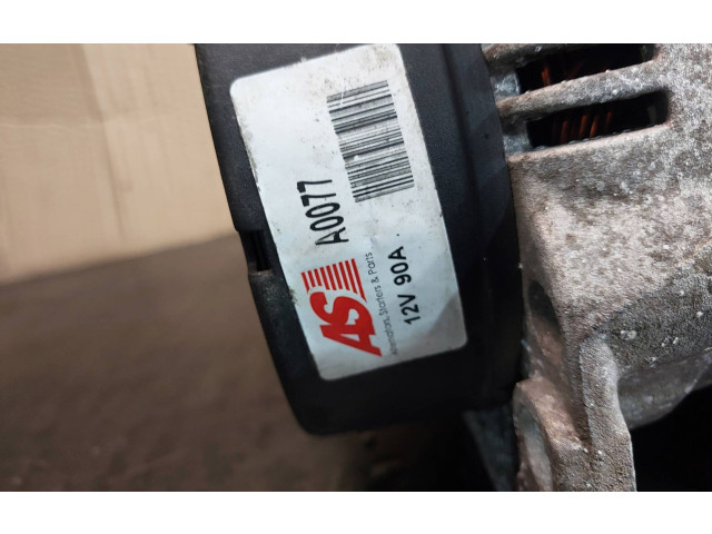 Генератор A0077, 0123320001   Audi A3 S3 8L      