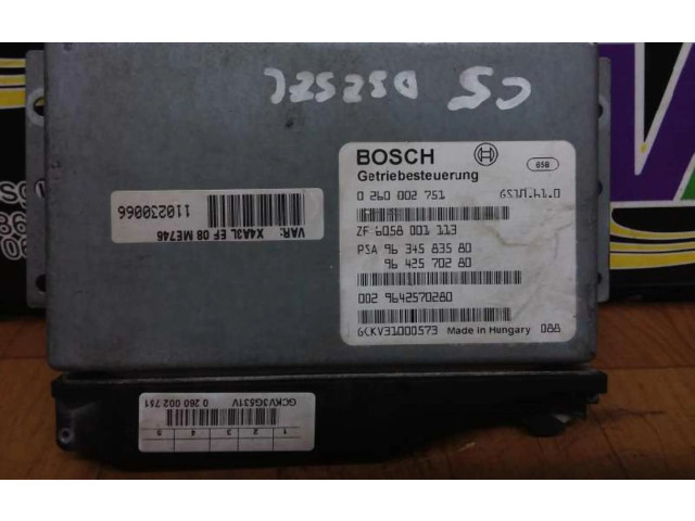 Блок управления коробкой передач 0260002751   Citroen C5