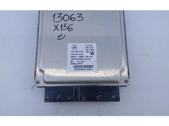 Řídící jednotka A6519007003, A6519014402   Mercedes-Benz GLA W156 