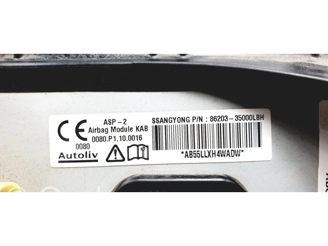 Подушка безопасности водителя 8620335000LBH SsangYong Tivoli