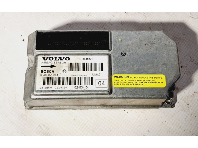Блок подушек безопасности 0285001254, 8645271   Volvo V70