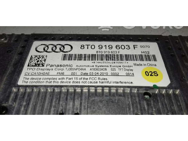 Дисплей 8T0919603F Audi A4 Allroad