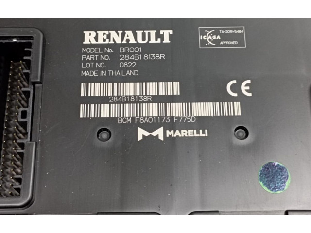 Блок комфорта 284B18138R, F8A01173   Dacia Sandero   