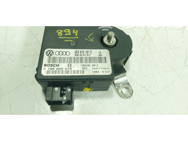 Блок управления 4E0910181C, 4E0915181C Audi A8 S8 D3 4E