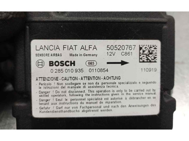 Блок подушек безопасности 50520767, 0285010935 Alfa Romeo Giulietta