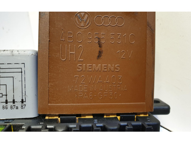 Pojistková skříňka 8L0941822A, 4B0955531C Audi A6 S6 C5 4B 2000