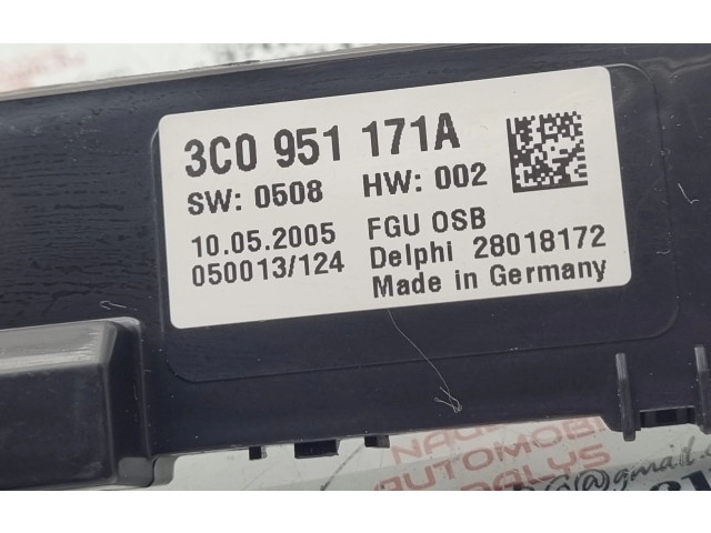 Панель приборов 3C0951171A   Volkswagen PASSAT B6       