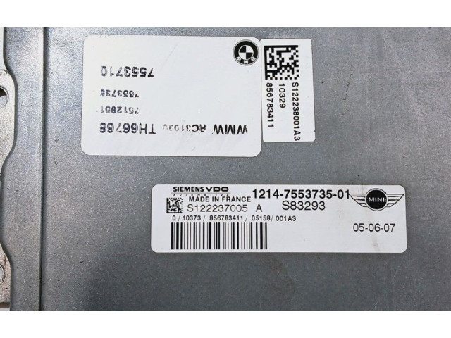 Řídící jednotka 7557395, S122237005   Mini One - Cooper R50 - 53 2005