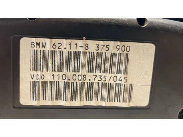 Přístrojová deska BMW 5 E39 2001 8375900, 62118375900