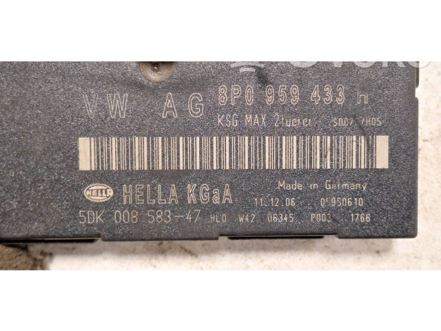 Блок комфорта 8P0959433H, 5DK00858347 Audi A3 S3 A3 Sportback 8P