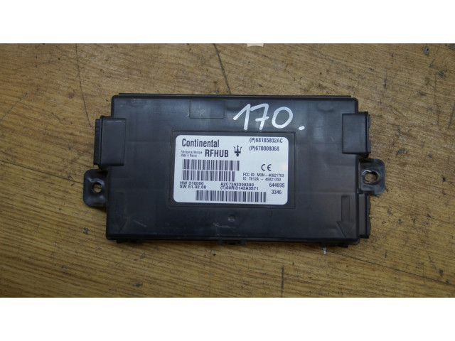 Блок комфорта 670008068 Maserati Quattroporte