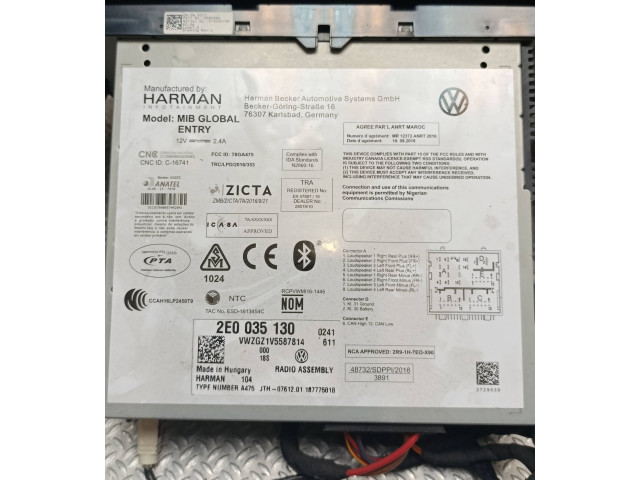 Боковая подушка безопасности 2E0035130   Volkswagen Crafter