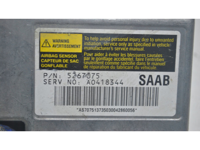 Блок подушек безопасности 5267075 Saab 9-5