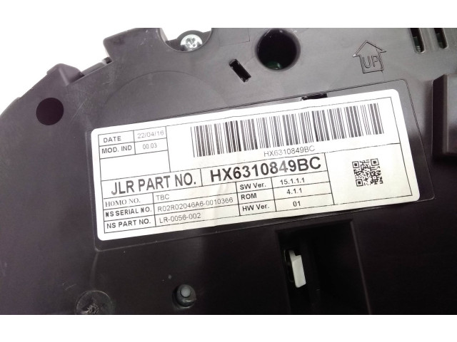 Панель приборов HX6310849BC Jaguar XF X260