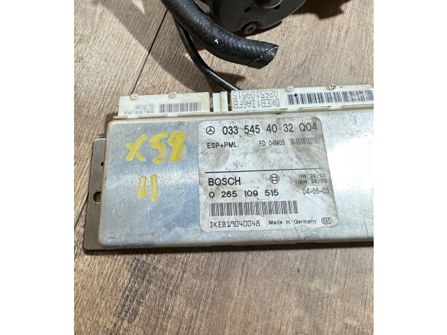 АБС Steuergerät A0054317912, 0265250091 Mrcedes-Benz E W211 2002 - 2009 года