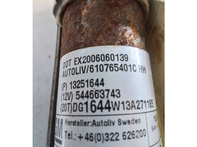 Боковая подушка безопасности 13251644, 544663743   Chevrolet Orlando