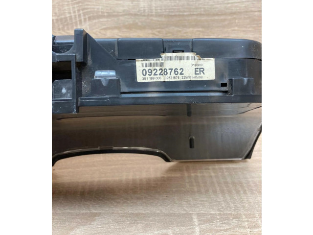 Přístrojová deska Opel Zafira A 1999 09228762ER, 354130001