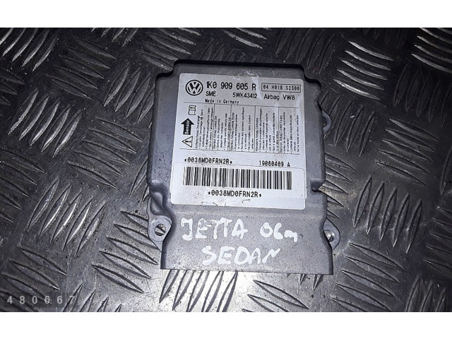 Блок подушек безопасности 1K0909605R   Volkswagen Jetta V