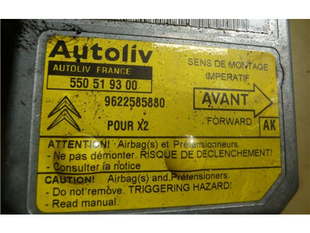 Блок подушек безопасности Citroen Berlingo