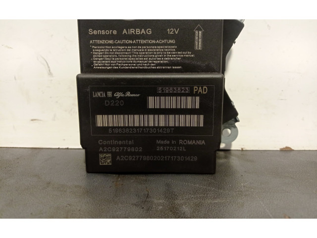 Блок подушек безопасности 51963823   Fiat Punto (199)