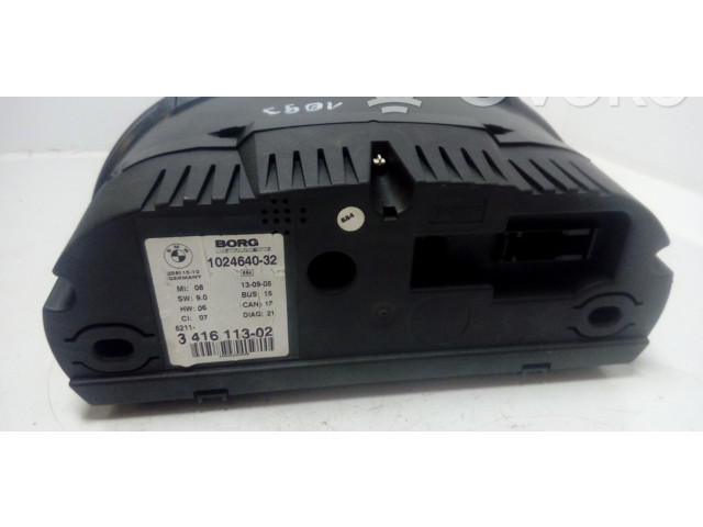 Панель приборов 341611302, 102464032 BMW X3 E83