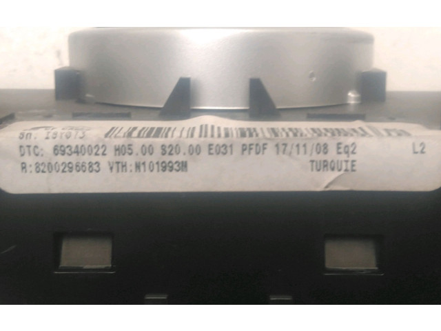 Блок управления климат-контролем 8200296683, 8200296683 Renault Clio III