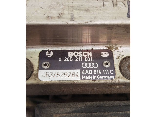 Блок АБС 4A0614111C, 0265211001 Audi A6 S6 C4 4A 1994 - 1997 года